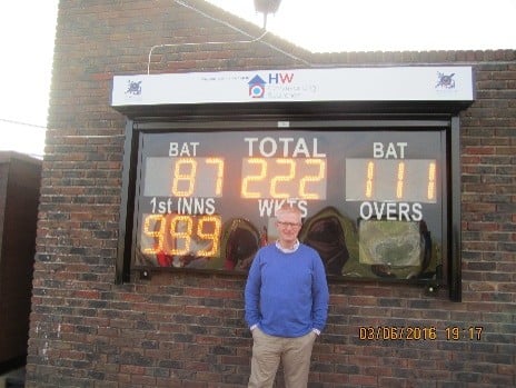 Sponsorship of Portsmouth Cricket Club