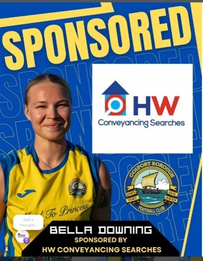 Sponsorship bof local amateur Football Club, Castle United from Rowlands Castle.